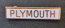 Vintage PLYMOUTH Enamel Lapel