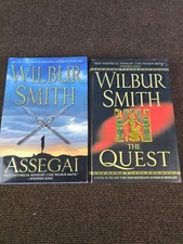 Wilbur Smith Book Lot of 2