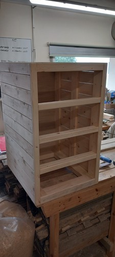 Insulated shepherd hut home