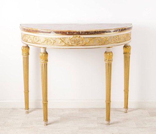 Antique demi lune - demi,