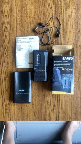 Sanyo trc 570m microcassette - trc-570m,