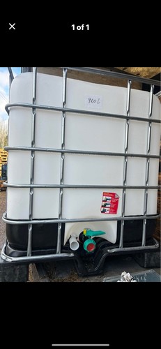 Ibc tank 1000ltr plastic food - plastic, (food