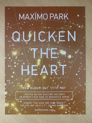Maximo park quicken album 2009 - album,