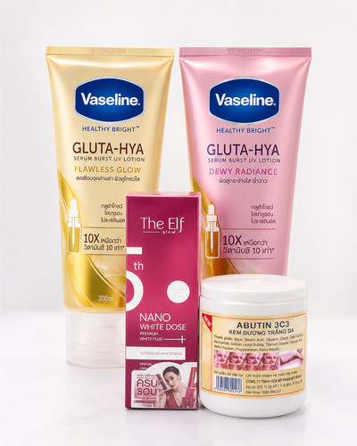 Vaseline gluta hya lotion - gluta,