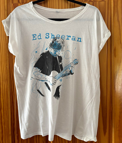 Sheeran white graphic - white, pop