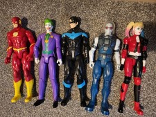 30cm DC Dolls. Nightwing. Joker. Harley Quinn. Mr Freeze. Flash