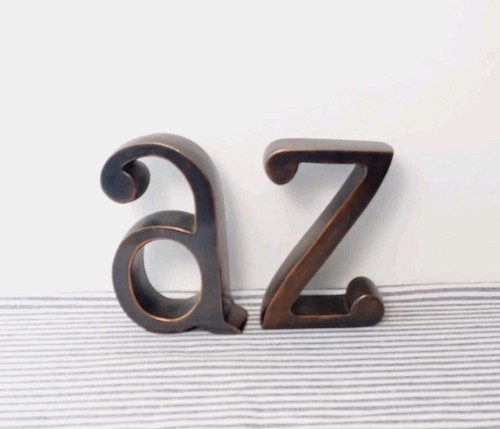Chic vintage heavy bronze - vintage,