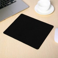 Black Mouse Mat Pad Neoprene Gel Slim Square Mouse Pad For Pc Optical Laser Mice