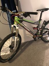 custom full suspension mountain bike with corratec 