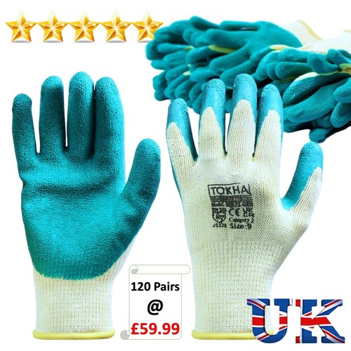 120 pairs latex coated - 120,