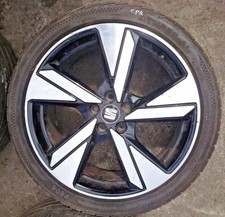 SEAT IBIZA MK5 6F CUPRA 2017- 2022 18 " 5 SPOKE ALLOY WHEEL 6F0071498A REF CPR