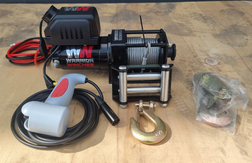 Warrior ninja 2000lb 12v steel - 2000lb,