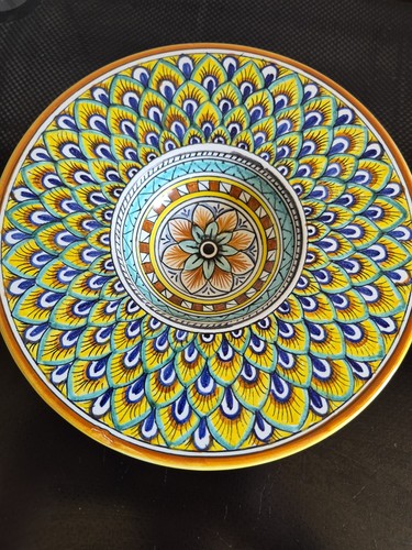 Italian deruta wall - ,