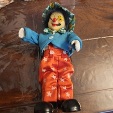 vintage musical clown doll