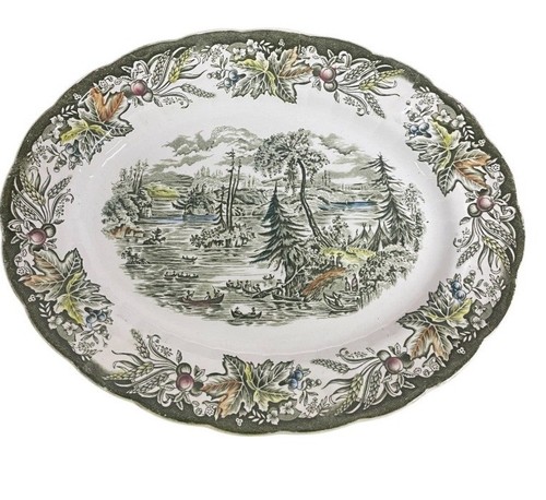 Vintage ridgway plate heritage - vintage,