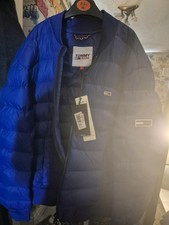 Tommy Hilfigure Jacket Small Mans Blue Never Been Worn Tags Still On Coat