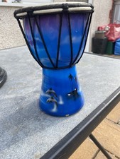 A Beautiful Decorated Djembe