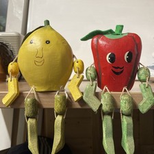 Vintage Anthropomorphic Wooden