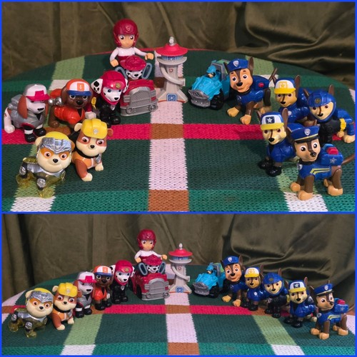 Paw patrol figures vehicle - paw,