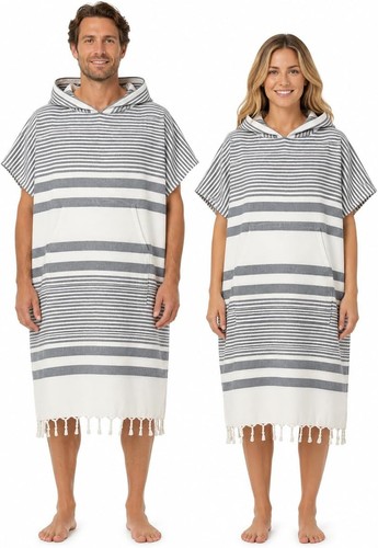 Hooded poncho towel - poncho,