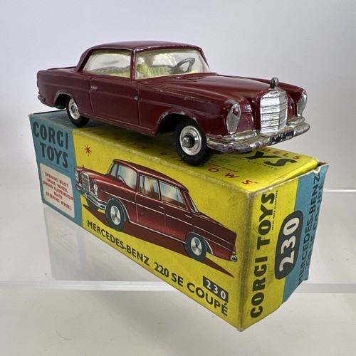 Corgi 230 mercedes - benz, 220se