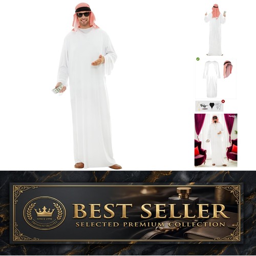 Arab costume for men - costume, with