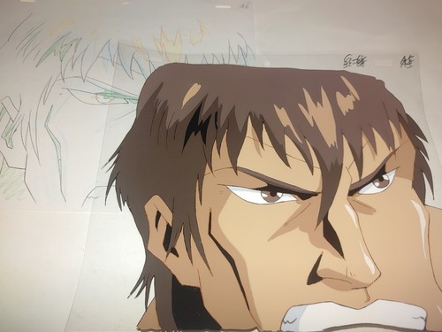 Street fighter animation cel - fighter,