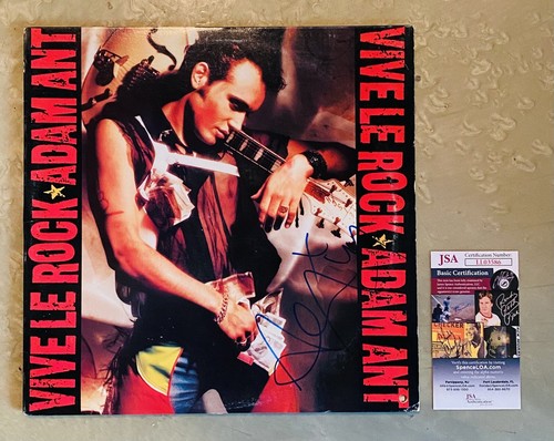 Adam ant signed - signed, autographed