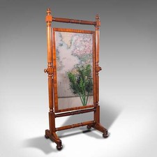 Grand Antique Cheval Mirror