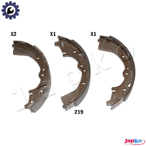 Brake shoe set - 55219, for