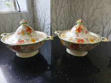 Mason's Patent Ironstone China Vegetable Dishes, Bible Pattern