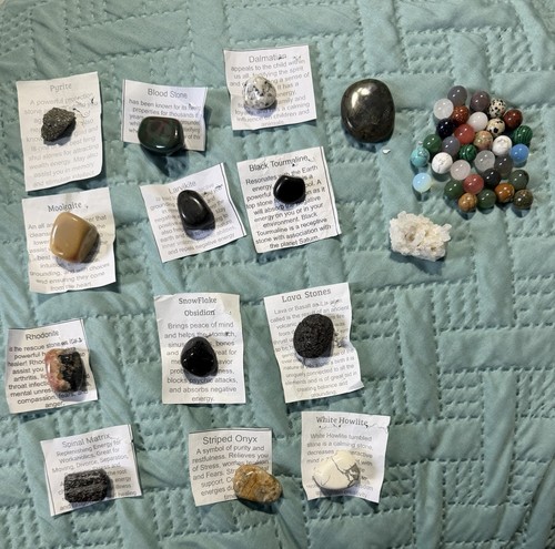 Mix crystal gemstones - crystal,