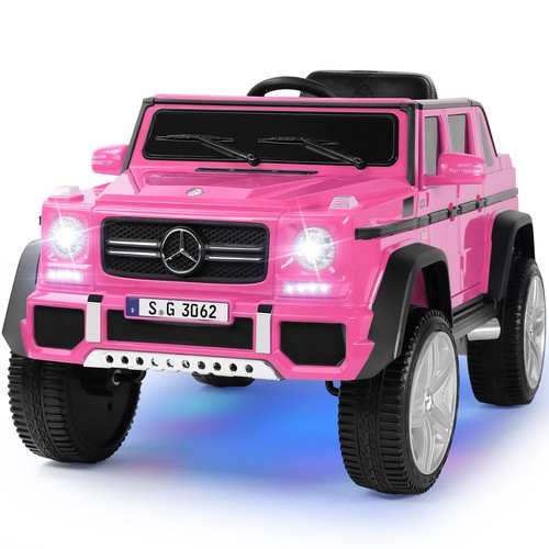 Pink 12v kids ride - pink,