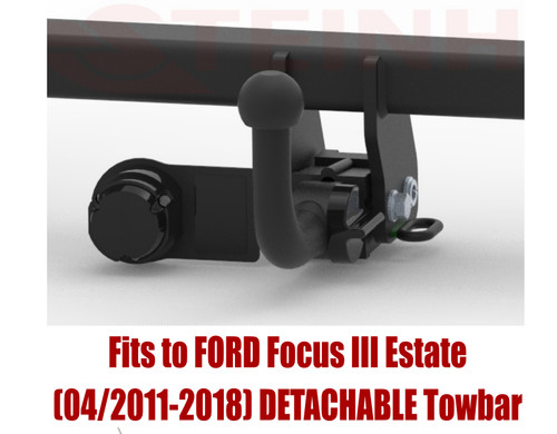 Detachable tow bar for - bar, ford
