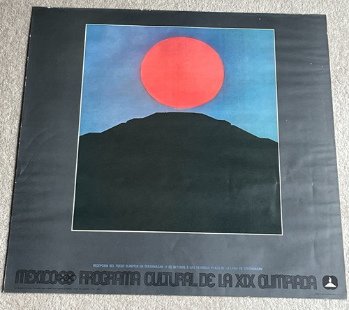 1968 original poster mexico - original,