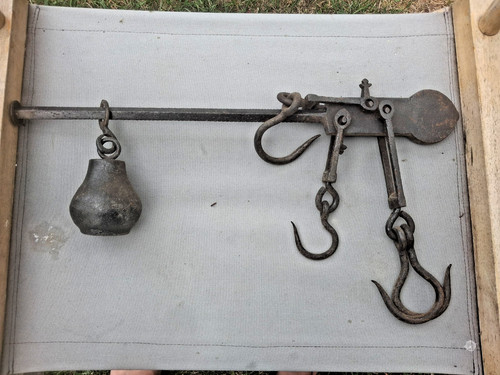 Butchers weight scales antique - weight,