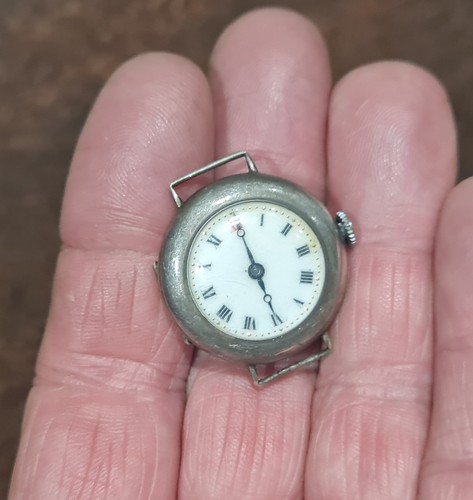 Antique trench watch red - ,