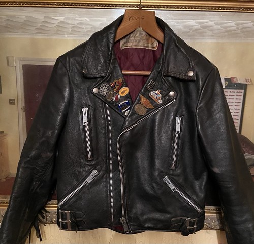 1970 80s wolf - to, leather