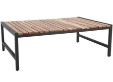 Bolero Steel And Acacia Low
