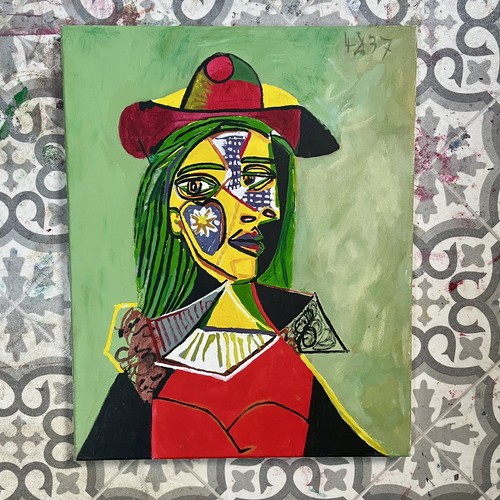 Picasso hand painted - painted, replica