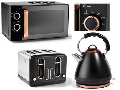 Black rose gold 7l - black,