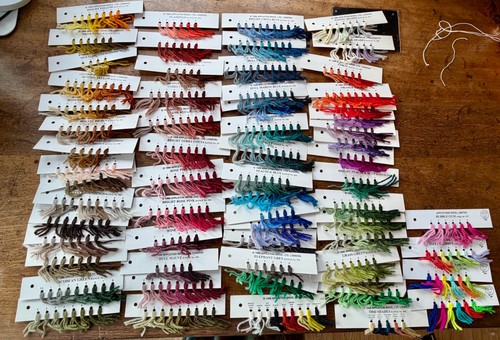 Appletons wool shade cards - appletons,