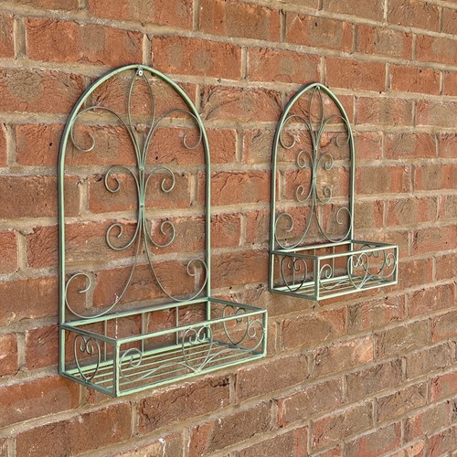 Outdoor wall planters metal - outdoor,