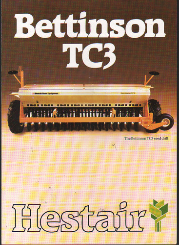 Bettinson tc3 seed drill - "tc3",