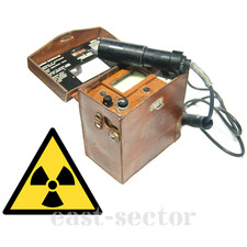 Polish Army Military Radiation Geiger Meter-DP66 Set Measurer Gamma Dosimeter