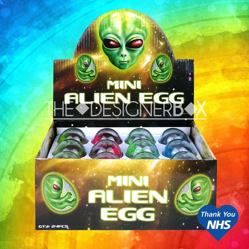 12x mini gooey aliens - mini,