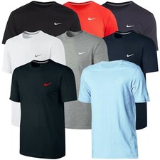 Nike Mens T Shirt Gym Cotton