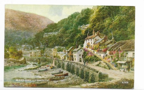Single postcards topographical - single,