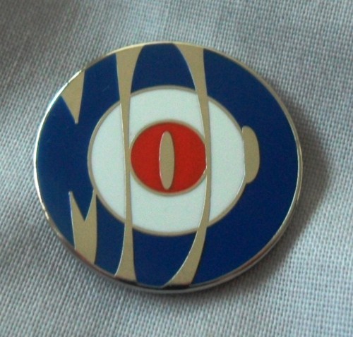 New mod roundel enamel - **new**,