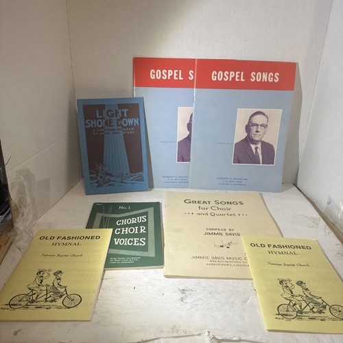 Lot christian songbooks - 7,